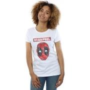 T-shirt Marvel Deadpool Camo Head