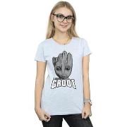 T-shirt Marvel Guardians Of The Galaxy Groot Face