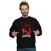 Sweat-shirt Marvel The Punisher TV Series Red Smoke