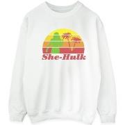 Sweat-shirt Marvel She-Hulk: Attorney At Law Sunset Flex