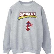 Sweat-shirt Marvel Hanging Upside Down