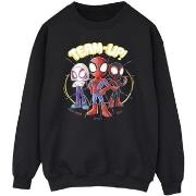 Sweat-shirt Marvel Spidey And His Amazing Friends Sketch