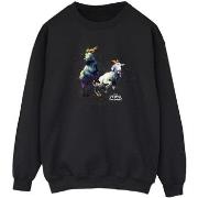 Sweat-shirt Marvel Thor Love And Thunder Toothgnasher Flames