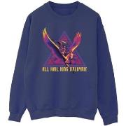 Sweat-shirt Marvel Thor Love And Thunder All Hail Valkyrie