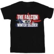 T-shirt enfant Marvel The Falcon And The Winter Soldier Action Logo
