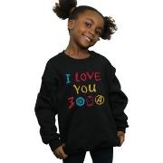 Sweat-shirt enfant Marvel Avengers Endgame I Love You 3000