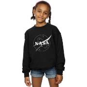 Sweat-shirt enfant Nasa Classic Insignia Logo Monochrome