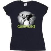 T-shirt Gremlins Scared Green