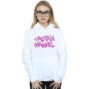 Sweat-shirt Marvel Captain Spray Text