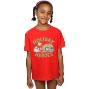 T-shirt enfant Dc Comics Justice League Christmas Delivery