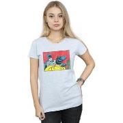 T-shirt Dc Comics Batman Robin Slap