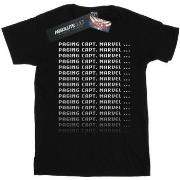 T-shirt Marvel Paging Captain