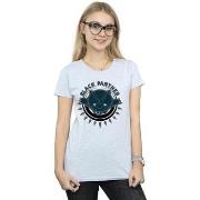 T-shirt Marvel Kawaii Black Panther Pounce