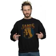 Sweat-shirt Janis Joplin Distressed Circle