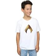 T-shirt enfant Dc Comics Aquaman Emblem