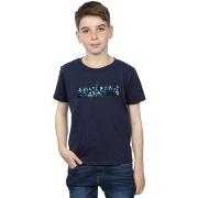 T-shirt enfant Dc Comics Aquaman Text Logo