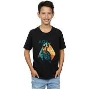 T-shirt enfant Dc Comics Aquaman Tropical Icon