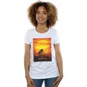 T-shirt Disney The Lion King Movie Sunset Poster