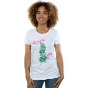 T-shirt Disney Frozen Trolls Rock On