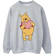 Sweat-shirt Disney Winnie The Pooh Heart Eyes