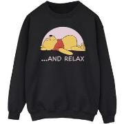 Sweat-shirt Disney Winnie The Pooh Relax