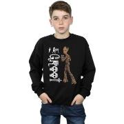 Sweat-shirt enfant Marvel Avengers Infinity War I Am Teenage Groot