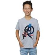 T-shirt enfant Marvel Captain America Pose