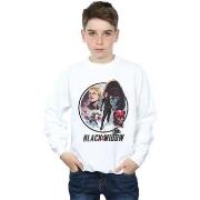 Sweat-shirt enfant Marvel Black Widow Movie Vintage Circle