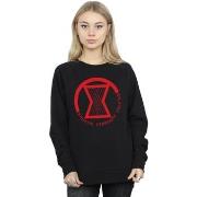 Sweat-shirt Marvel Black Widow Movie Athletic Logo