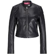 Veste Jjxx 12258376 AVA PU RACER JACKE-EGRET MOONBEAM