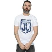 T-shirt Dc Comics Justice League Movie Indigo Logo