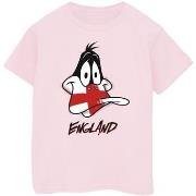 T-shirt enfant Dessins Animés Daffy England Face