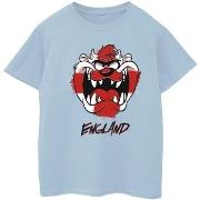 T-shirt enfant Dessins Animés Taz England Face