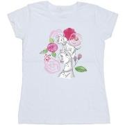 T-shirt Disney 101 Dalmatians Flowers