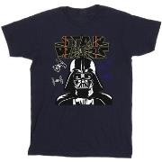 T-shirt enfant Disney Darth Vader Comp Logo
