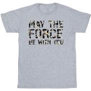 T-shirt enfant Disney May The Force