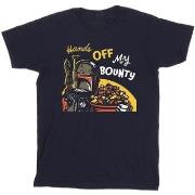 T-shirt enfant Disney Boba Fett Hands Off My Bounty