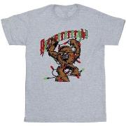 T-shirt enfant Disney Episode IV: A New Hope Chewbacca Argh Lights