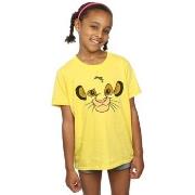 T-shirt enfant Disney The Lion King Simba Face