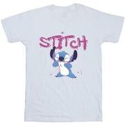 T-shirt enfant Disney Lilo And Stitch Graffiti