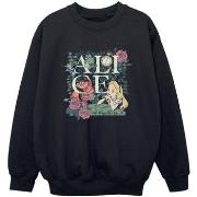 Sweat-shirt enfant Disney Alice In Wonderland Leafy Garden