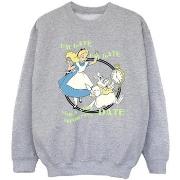 Sweat-shirt enfant Disney Alice In Wonderland I'm Late