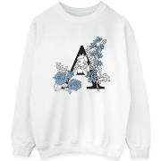 Sweat-shirt Disney Alice In Wonderland Letter A