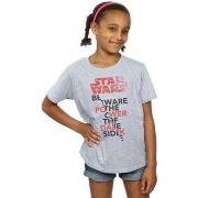 T-shirt enfant Disney The Last Jedi Power Of The Dark Side