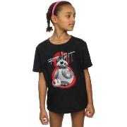 T-shirt enfant Disney The Last Jedi Roll With It