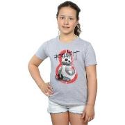 T-shirt enfant Disney The Last Jedi Roll With It