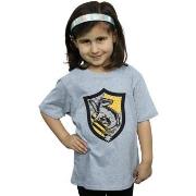 T-shirt enfant Harry Potter Hufflepuff Crest Flat