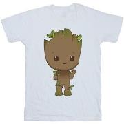 T-shirt enfant Marvel I Am Groot Chibi Wave Pose