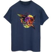 T-shirt Marvel Guardians Of The Galaxy Abstract Shield Chest