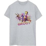 T-shirt Marvel Guardians Of The Galaxy Abstract Groot